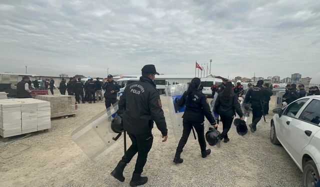 İnşaat Şantiyesinde Sopalı, Bıçaklı Kavga