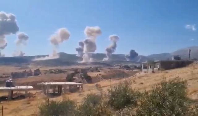 İsrail'den Lübnan'a hava saldırısı