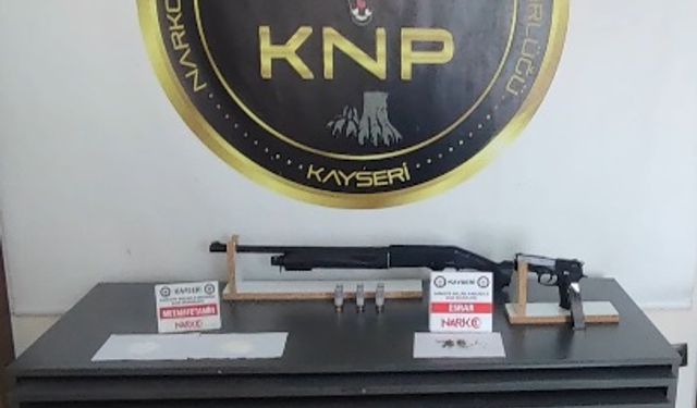 Kayseri'de uyuşturucu operasyonu
