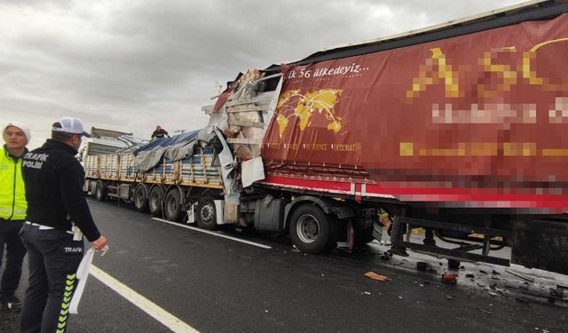 Konya'da araç kazası can aldı