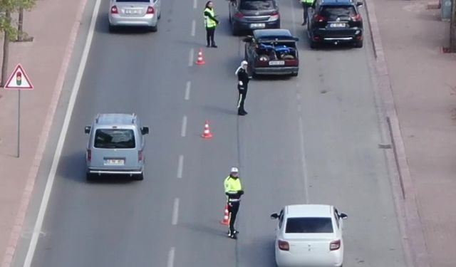 Konya'da sürücüye 19 bin TL ceza
