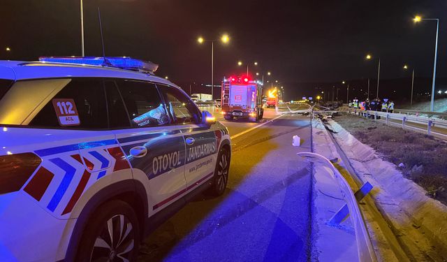 Kuzey Marmara Otoyolu'nda ölümlü kaza