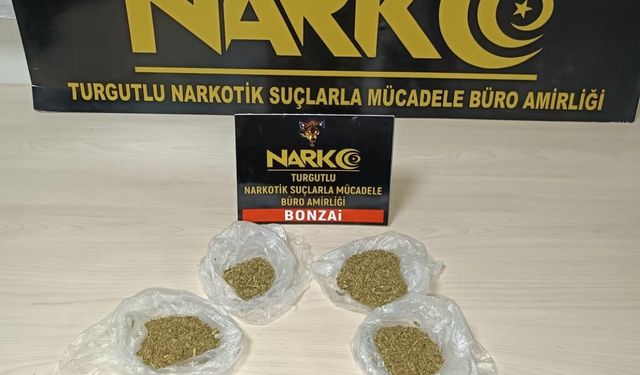 Manisa'da uyuşturucu operasyonu