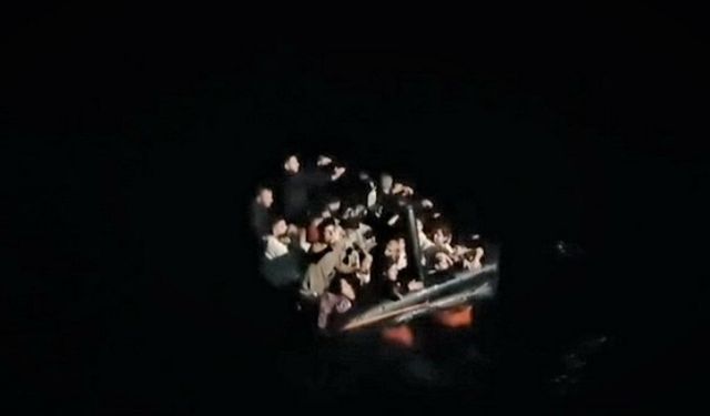 Marmaris Açıklarında 46 Göçmen Kurtarıldı