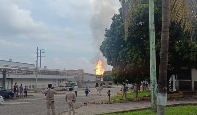 Meksika'da gaz tesisinde patlama meydana geldi: 5 kişi yaralandı