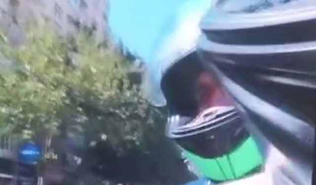 Motosikletiyle vatandaşları korkutan şüpheliye gözaltı