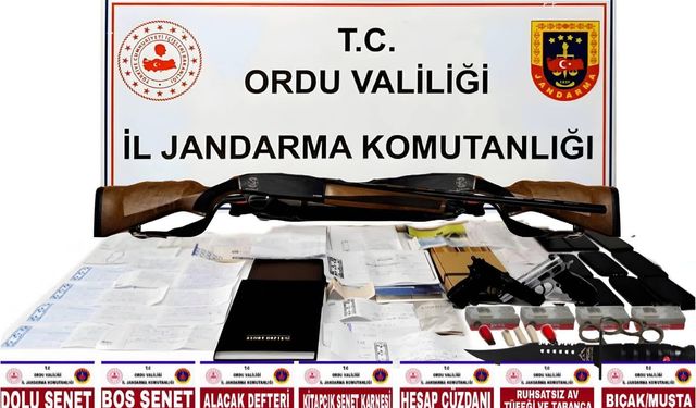 Ordu'da dolandırıcılık operasyonu