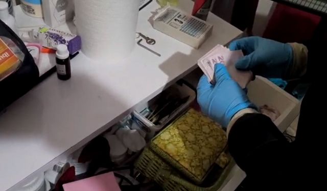 Samsun'da ‘tefecilik' ve ‘silah ticareti' operasyonunu