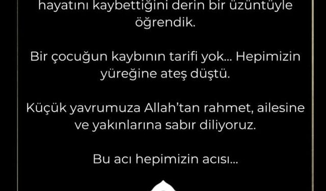 Su tankerinin çarptığı Emrah, hayatını kaybetti