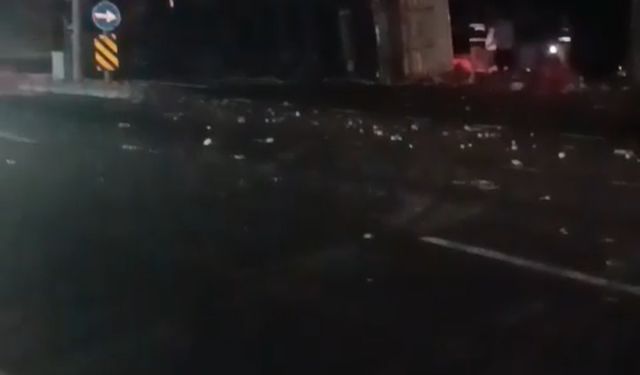 TIR'ların çarpıştığı kazada 1 kişi hayatını kaybetti