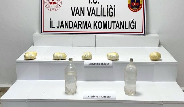 Van'da uyuşturucu operasyonu