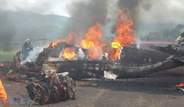 Venezuela'da uçak kazası: 2 kişi öldü