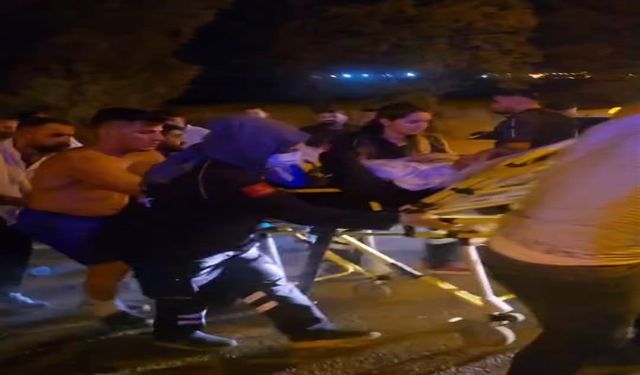 Yanan otomobilde yaralanan kişi hayatını kaybetti