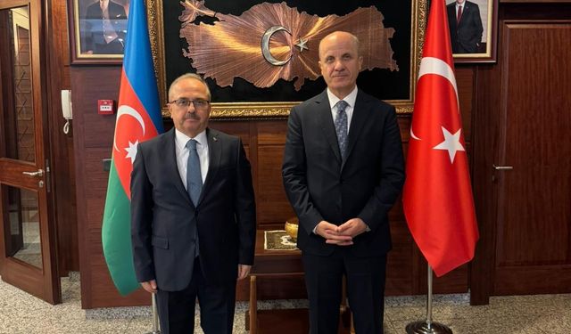 YÖK Başkanı'ndan Türkiye'nin Bakü Büyükelçiliği ziyareti