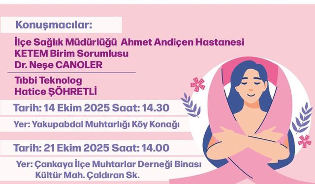 Çankaya Belediyesi'nden Farkındalık Etkinliği
