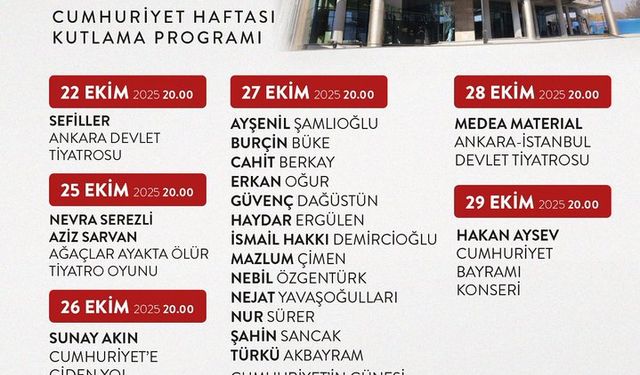 Çankaya'da Cumhuriyet Rüzgarı Esecek