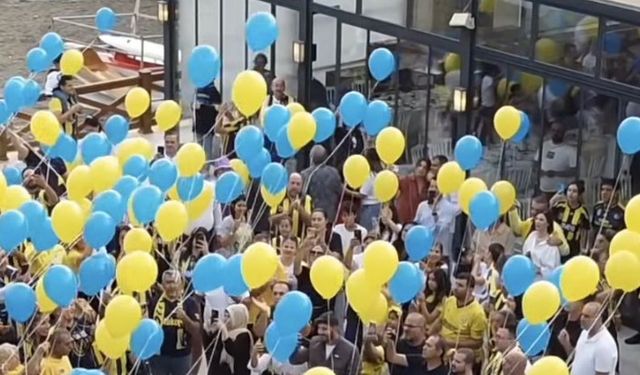 Balonlar, kanseri yenen minik Fenerbahçe taraftarı Tamer Talha için uçtu