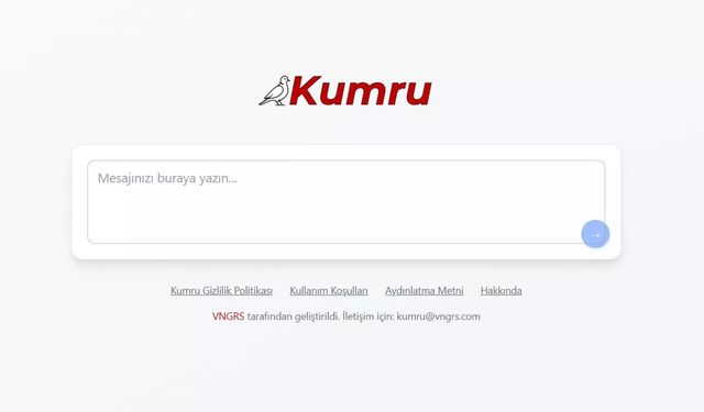Yerli Yapay Zeka “Kumru” Kullanıma Açıldı