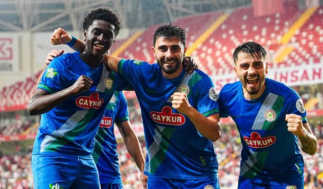 Rizespor, Antalyaspor’u deplasmanda 5 golle geçti