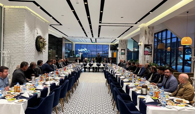 AK Parti Sivas Milletvekili Aksu, köy muhtarlarıyla buluştu