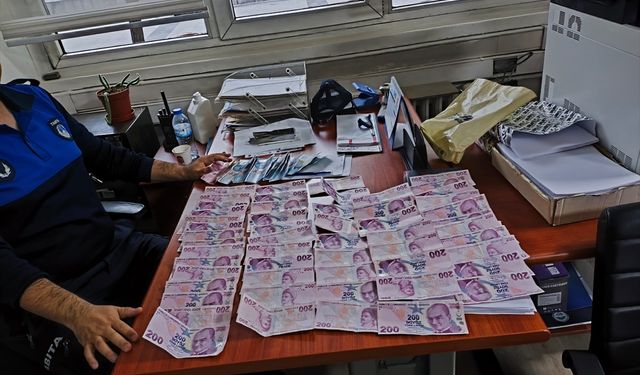 Dilenciden 12 bin 200 lira çıktı