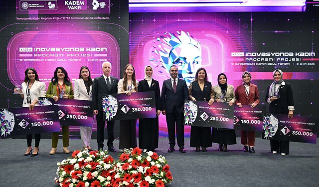 KADEM İnovasyonda Kadın Programı 9. Girişimcilik Kampı Ödül Töreni