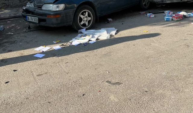 Keçiören'de Freni Patlayan Kamyon Panik Saçtı