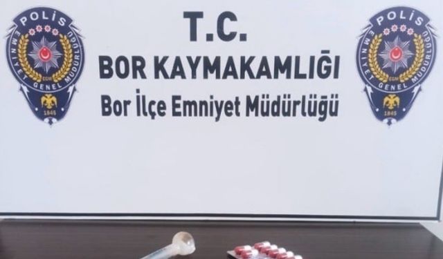 Niğde'de uyuşturucu operasyonu