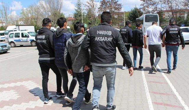 Aksaray'da uyuşturucu operasyonu