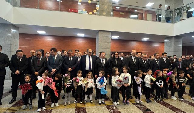 Anadolu Adalet Sarayı'nda anlamlı 10 Kasım töreni