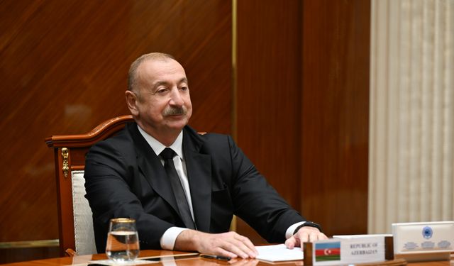 Azerbaycan Cumhurbaşkanı'ndan Erdoğan'a taziye mesajı
