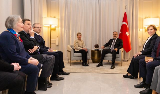 Bakan Fidan, 'Finlandiya İslam Cemaati' Temsilcileri İle Görüştü