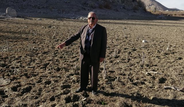 Barajda Su Çekildi, Eski Topraklar Ortaya Çıktı