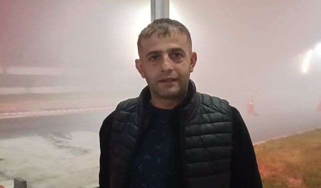 Batman'da yoğun sisten görüş mesafesi azaldı