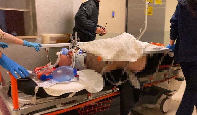 Bursa'da otomobille skuter çarpıştı