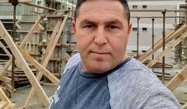 Çalıştığı inşaattan düşerek can verdi