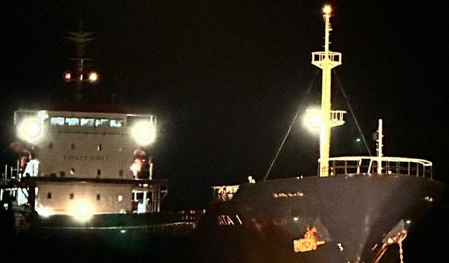 Çanakkale Boğazı'nda gemi arızalandı