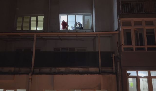 Eskişehir’de balkondan düşme paniği