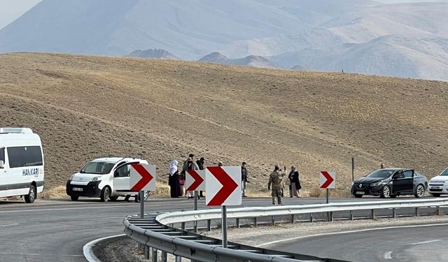 Hareket halinde yandı