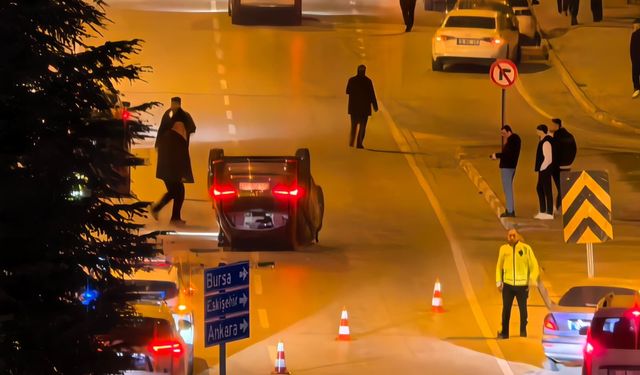 İnegöl'de feci kaza