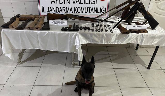 Jandarmadan Kaçak Silah Atölyesine Baskın