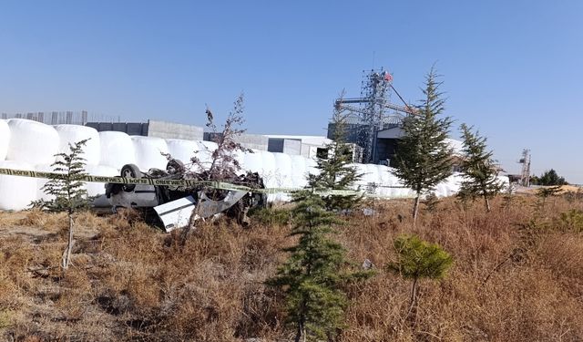 Konya'da korkunç kaza: 1 ölü, 1 yaralı