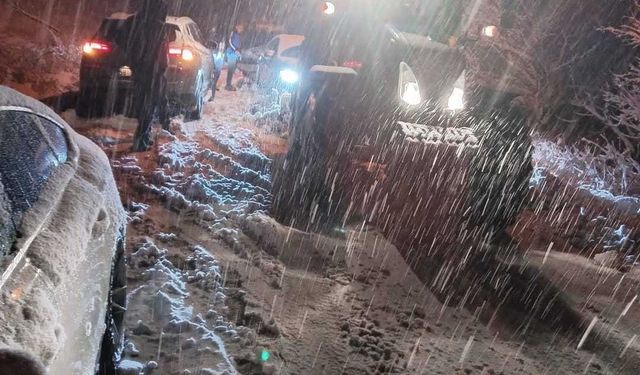 Malatya'da kar ve tipi etkisini gösterdi