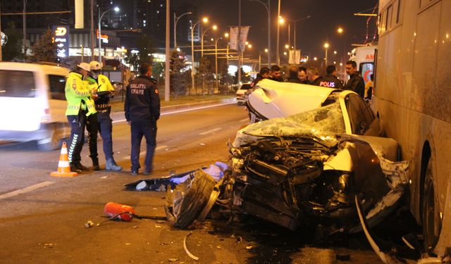 Malatya'da zincirleme trafik kazası