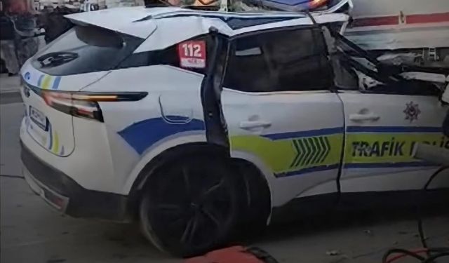 Manisa’da trafik kazasında polis memuru şehit oldu