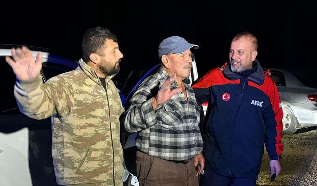 Mantar toplamak için gittiği dağda kayboldu