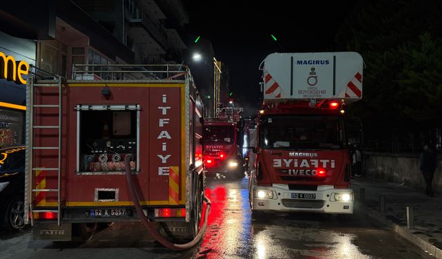 Ordu'da çatı katı yangını