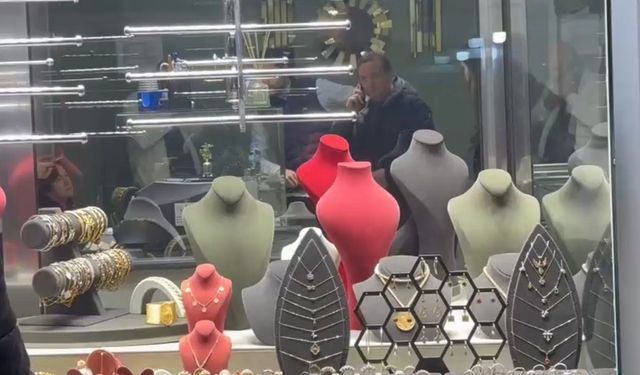 Ordu'da kuyumcuya giren soyguncu 5 kilo çaldı