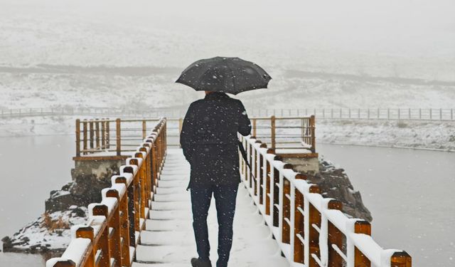 Ordu'nun yüksekleri karla kaplandı