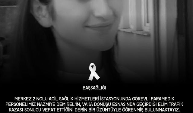 Rize'de kamyonetin yaya geçidinde çarptığı sağlık personeli hayatını kaybetti
